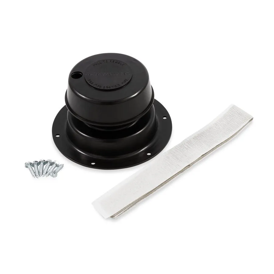 Replace-All Plumb Vent Kit Blk
